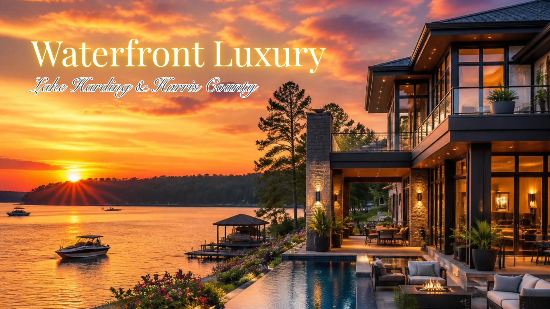 Navigating Waterfront Luxury: Lake Harding & Harris County