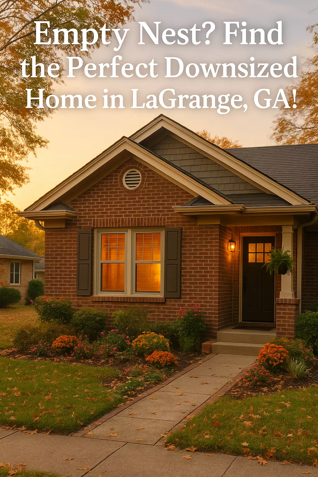 Empty Nest? Find the Perfect Right-Sized Home in LaGrange, GA!